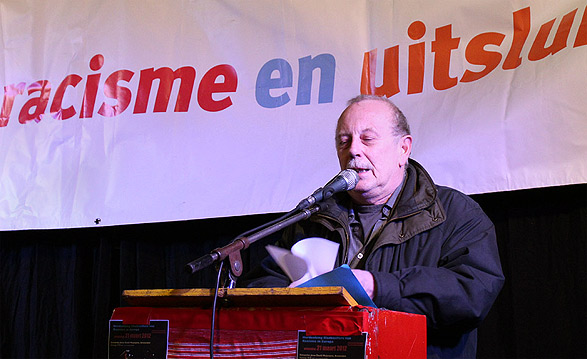 fakkelmanifestatie 21 maart 2012 voor slachtoffers racisme in europa